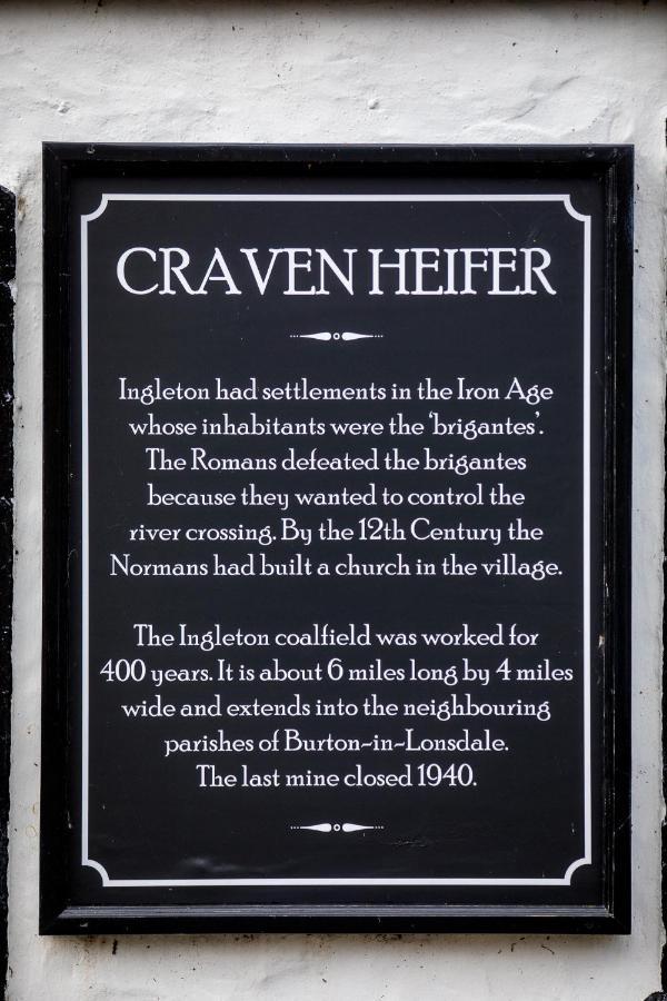 Craven Heifer Ingleton Hotel Ingleton  Exterior foto